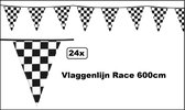 24x Flagline Racing 600cm damier - Soirée à thème du festival de formules de course Grandprix Zandvoort Spa