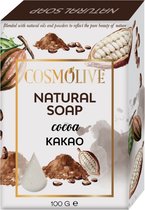 Cosmolive - Cacaoboter - Natuurlijke Zeep (Zeepblok) - 4 x 100 gr