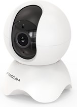 Foscam X3 - Beveiligingscamera's - 3 MP - Pan&tilt - Binnencamera - Babyfoon - Persoonsdetectie - Wit