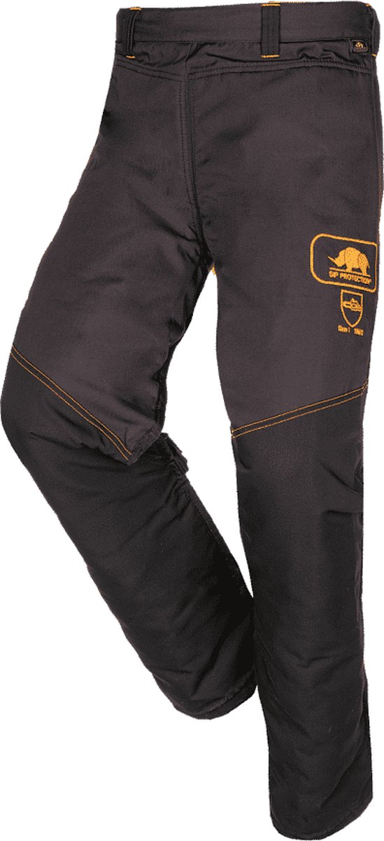 Sip BasePro 1RC1 Kettingzaagchaps klasse 1 Type B - Maat: XL - zwart grijs