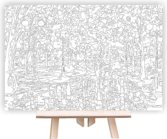 MEIYUDA Peinture par Numero Adulte, Girafes Animaux DIY Peinture à