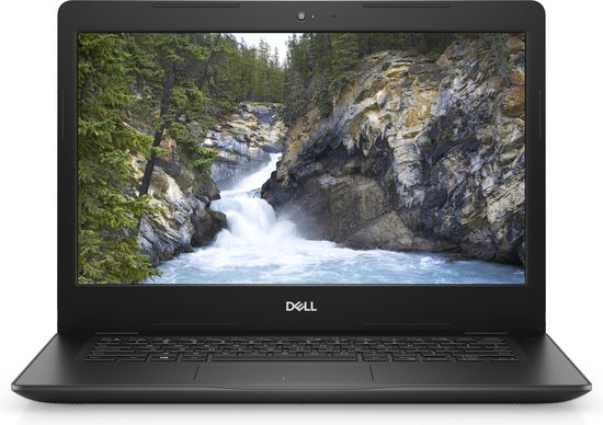 DELL Vostro 3480 Intel® Core™ i3 i3-8145U Laptop 35,6 cm (14") HD 4 GB DDR4-SDRAM 128 GB SSD Wi-Fi 5 (802.11ac) Windows 10 Pro Zwart - Dell - Hoofdafbeelding