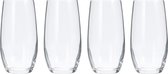 Excellent Houseware set van 8x luxe tumbler drinkglazen/waterglazen van 360 ml