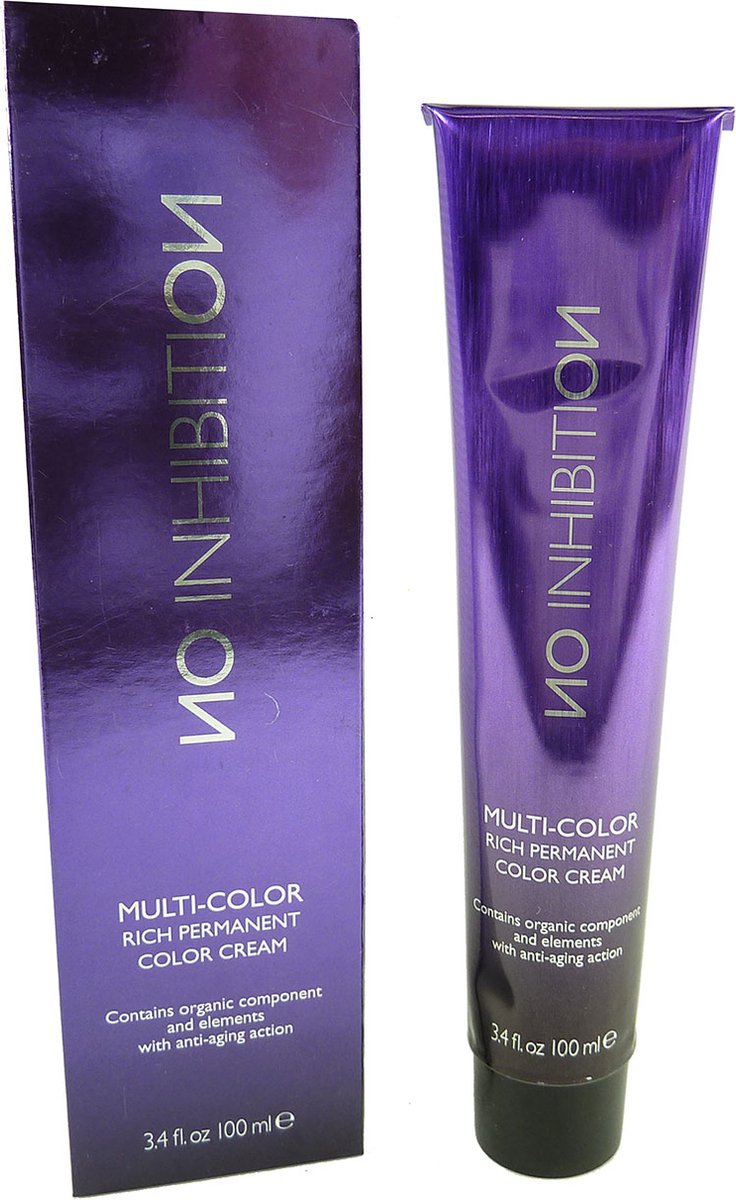 Z.One Concept No Inhibition Multi-Color Haarkleurcrème Permanent 100ml - 06,5 Mahogany Dark Blond / Dunkelblond Mahagoni