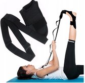 Ceinture d'exercice de Yoga pour étirer les muscles des jambes - Favorise l'agilité et la relaxation - Aide à la récupération des blessures - Fitness - Arts martiaux - Ballet