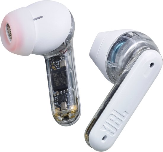 JBL Tune Flex - True Wireless Noise Cancelling Headphone - Ghost White