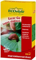 ECOstyle Escar-Go Bestrijdingsmiddel tegen Slakken - Regenvaste Slakkenkorrels - Stopt Slakkenvraat Direct - 200 m² - 500 GR