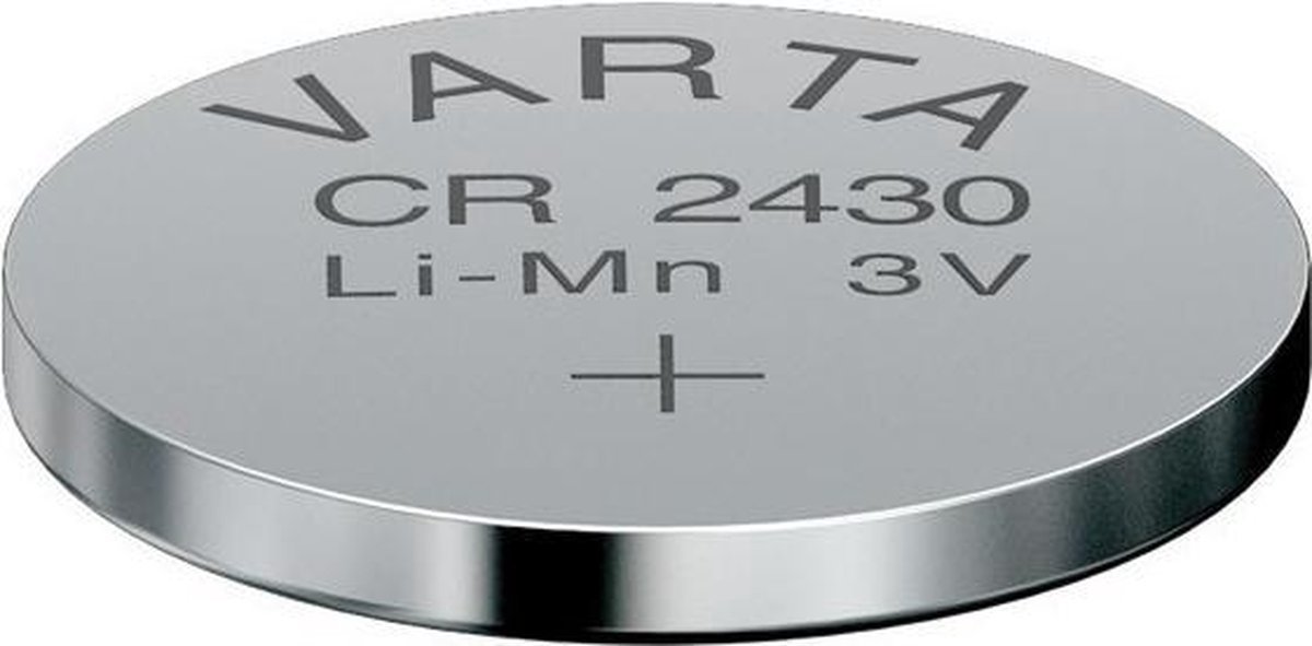 Varta CR2430 Batterij Zilver/ 30 Dagen Niet Goed Geld Terug