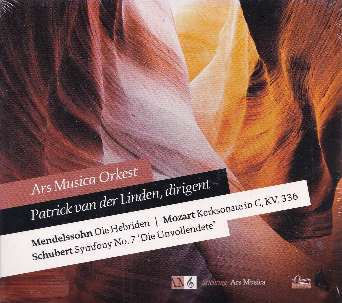 Mendelsson, Mozart, Schubert en Haydn - Ars Musica orkest o.l.v. Patrick van der Linden