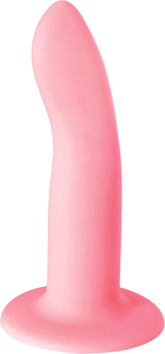 Goedkoopste Dildo - Flexibel met G-Spot - Prostaat Stimulator - Flow Emotional - 100 Siliconen - Roze