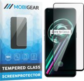 Mobigear Screenprotector geschikt voor Realme 9 Pro Plus Glazen | Mobigear Premium Screenprotector - Case Friendly - Zwart