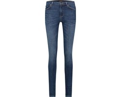Supertrash - Spijkerbroek Dames Volwassenen - Broek - Jeans - High Waist - Blauw - 28