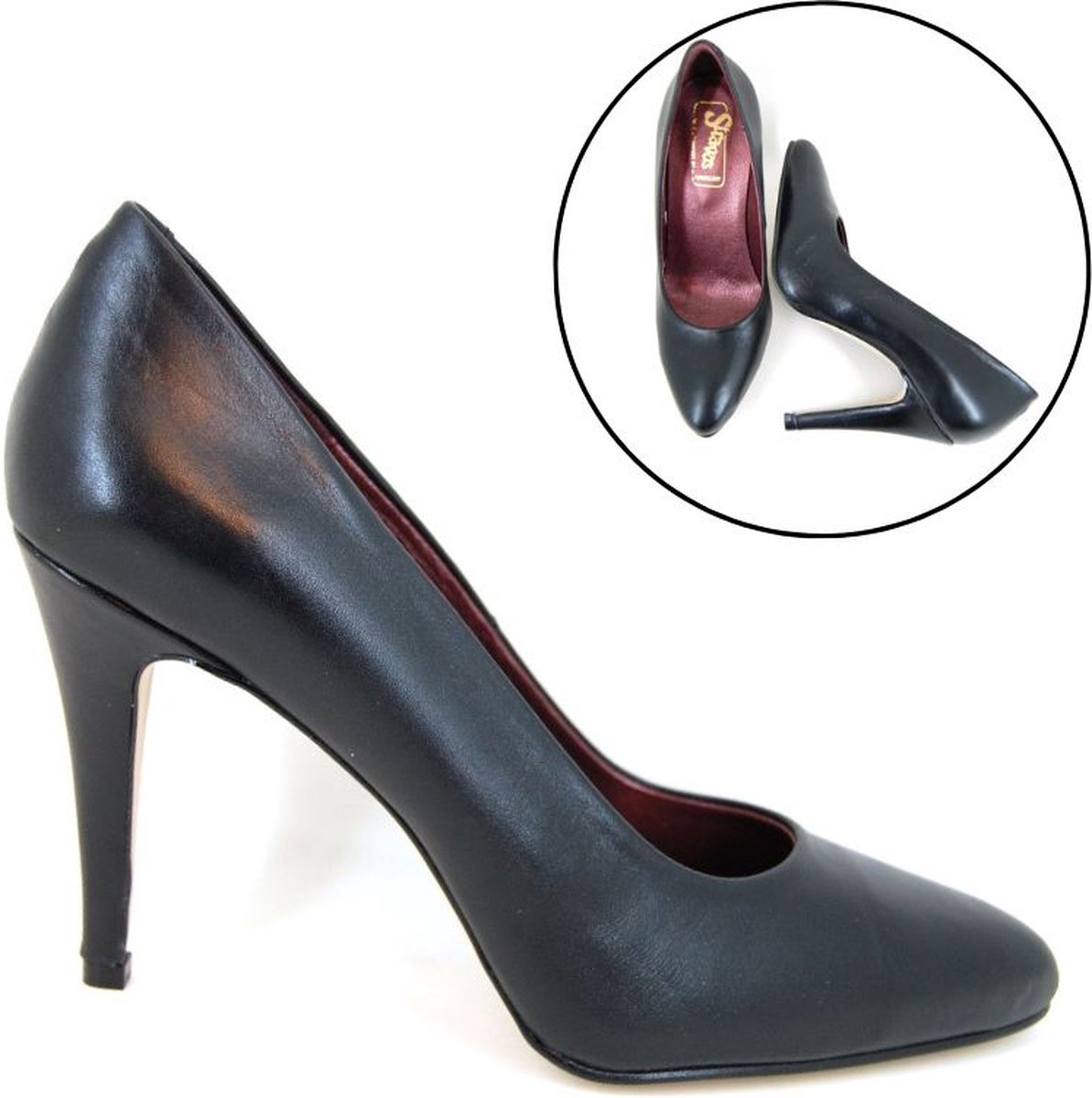 Pumps met naaldhakken - zwart