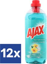 Ajax Mediterrean Lagoon Allesreiniger (Voordeelverpakking) - 12 x 1 l