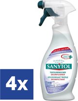 Sanytol Desinfecterende textielverfrisser Antibacterieel - 4 x 500 ml
