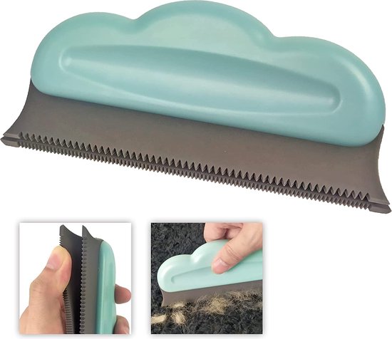 PETDOM mini haarverwijderaar voor huisdieren - hondenharen - kattenharen - pluizenverwijderaar - hondenborstel