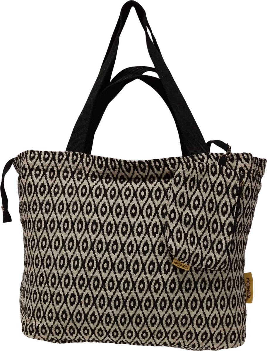 Venice Beach Shopper Strandtas, handtas, schoudertas, grote tas