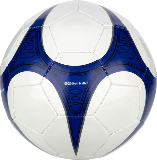 Get & Go Voetbal - Warp Speeder - Wit/Kobalt- Maat 5