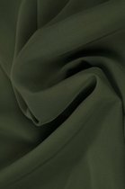 15 meter chiffon stof - Donkergrijs - 100% polyester