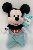 Disney - Mickey Mouse knuffel met dekentje - 25 cm - Pluche - Mickey Mouse - Disney knuffel