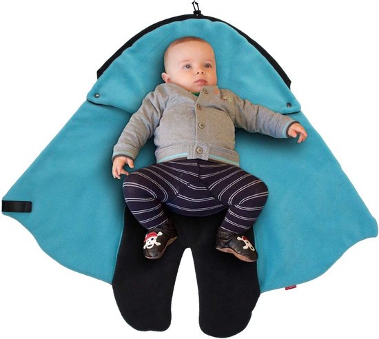 ByBoom Baby winter wikkeldeken Het origineel met de beer