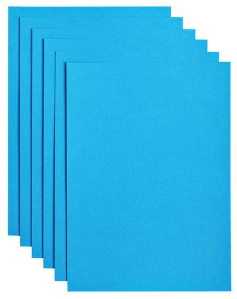 Kopieerpapier papicolor a4 105gr 12 vel hemelsblauw