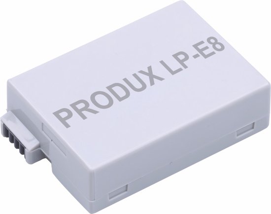 LP-E8 Li-ion 1800mAh 7,4V | EOS 600D 650D 550D 700D T4i T5i Rebel T2i | Conon fotocamera accu batterij - Produx