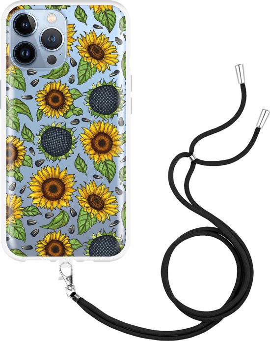 Woodcessories - Verwisselbaar koord van Oeko-Tex materiaal compatibel Change Cases - Duurzame vervanging telefoonketting (Antraciet Grijs