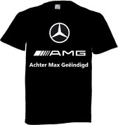 maat 4XL - Max Verstappen - Mercedes - AMG - Hamilton - Formule 1 - F1 - Grappig t-shirt - wereldkampioen - 33 - 1