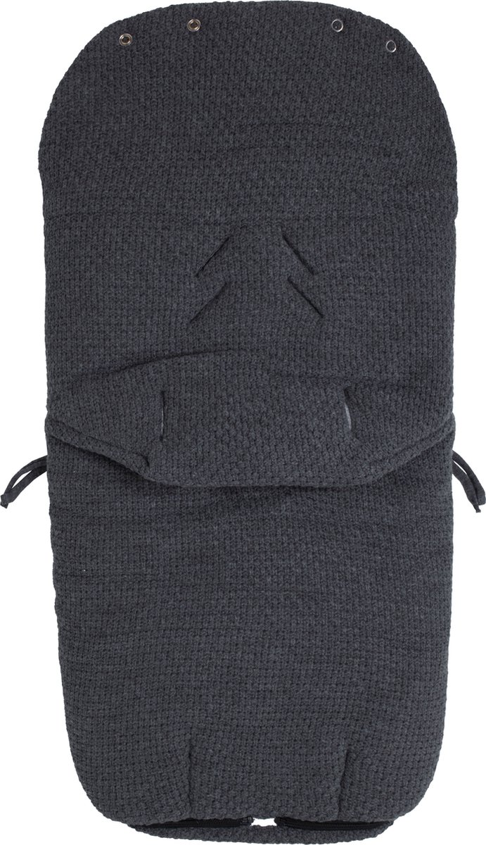 Baby's Only Voetenzak buggy - Buggyzak Robust - Antraciet - Geschikt voor 3-puntsgordel van Baby's Only — afbeelding 3
