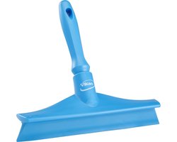 Vikan Ultra Hygiëne Handtrekker 71253 - 25 cm - Blauw - Geschikt voor Sanitair en andere Vlakke oppervlakken