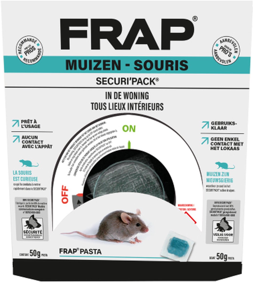 Grains anti-souris et rats Compo Barrière Radikal Toxa 150g