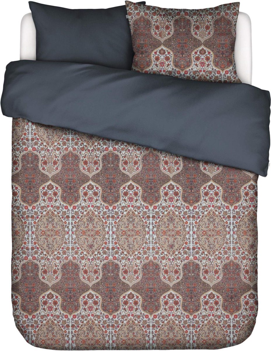 ESSENZA Giulia Dekbedovertrek IJsblauw - Tweepersoons – 200x200/220 cm