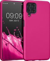 kwmobile telefoonhoesje geschikt voor Samsung Galaxy M53 5G - Hoesje voor smartphone - Back cover in metallic roze