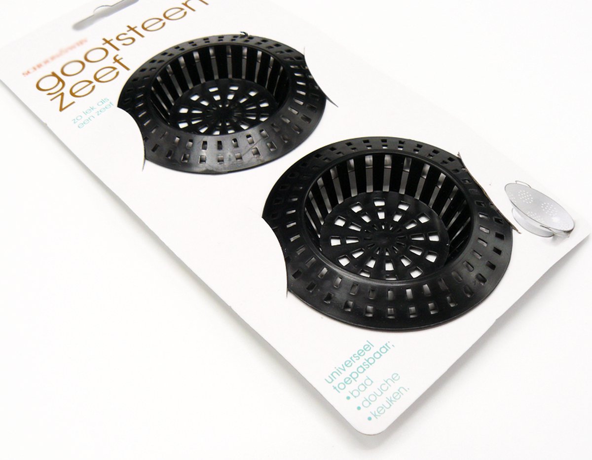 Gootsteen Zeef - Afvoerzeef Douche - Plastic - Universeel Toepasbaar