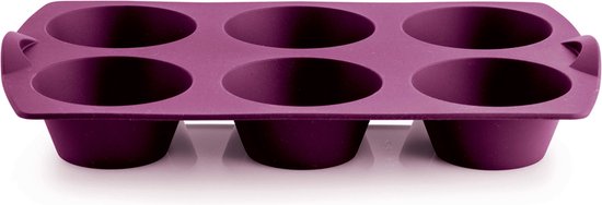 Moule Méga Muffins Tupperware Silicone Rouge | Rakuten