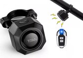 Titan Alarme Vélo (Modèle 2022) - Antivol - Alarme Vélo - Antivol Vélo Avec Alarme - Alarme Avec Télécommande