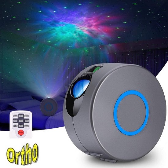 Ortho® - Projecteur étoile - Projecteur lumière - Veilleuse - Projecteur ciel étoilé - Ciel étoilé atmosphérique - Projecteur étoile
