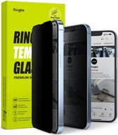 Ringke Screen Protector Privacy Tempered Glass 9H Geschikt voor Apple iPhone 14