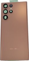 Coque Arrière Pour Samsung Galaxy S22 Ultra (SM-S908B) - Or Rose