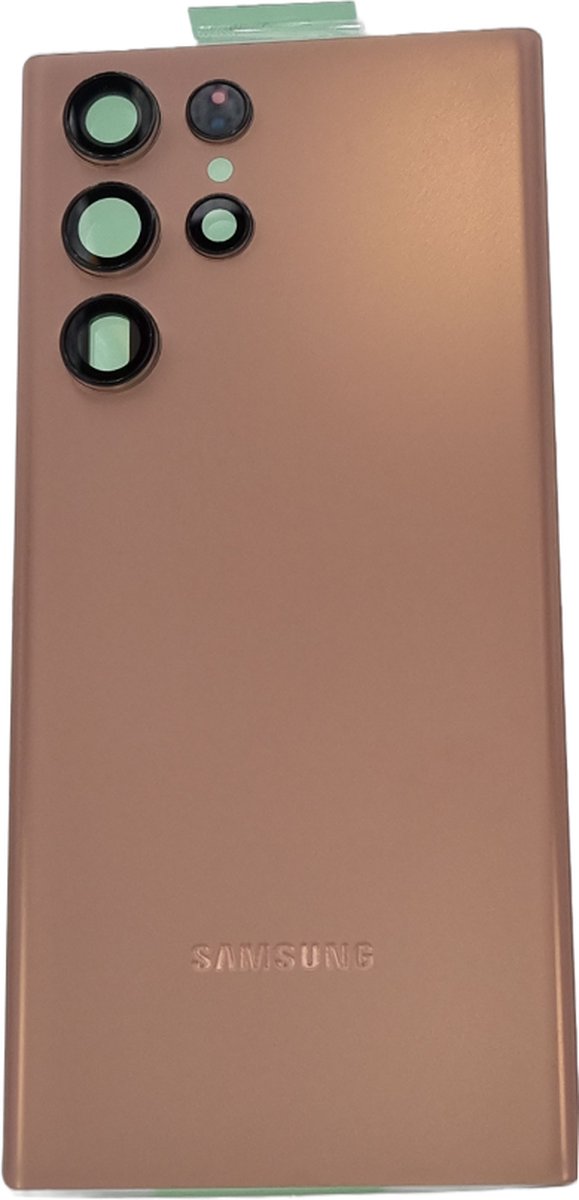 Voor Samsung Galaxy S22 Ultra (SM-S908B) achterkant - rosegoud