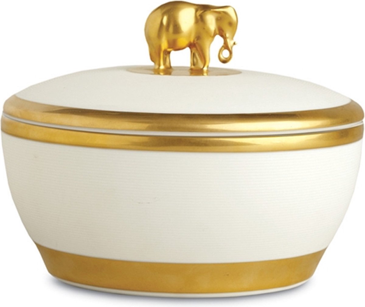 l'objet Elephant candle white large