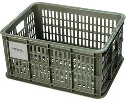 Basil Fietskrat S - Small - 17,5 Liter - Groen