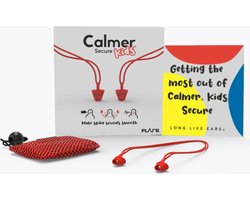 Flare Audio Calmer Secure Kids - Rood