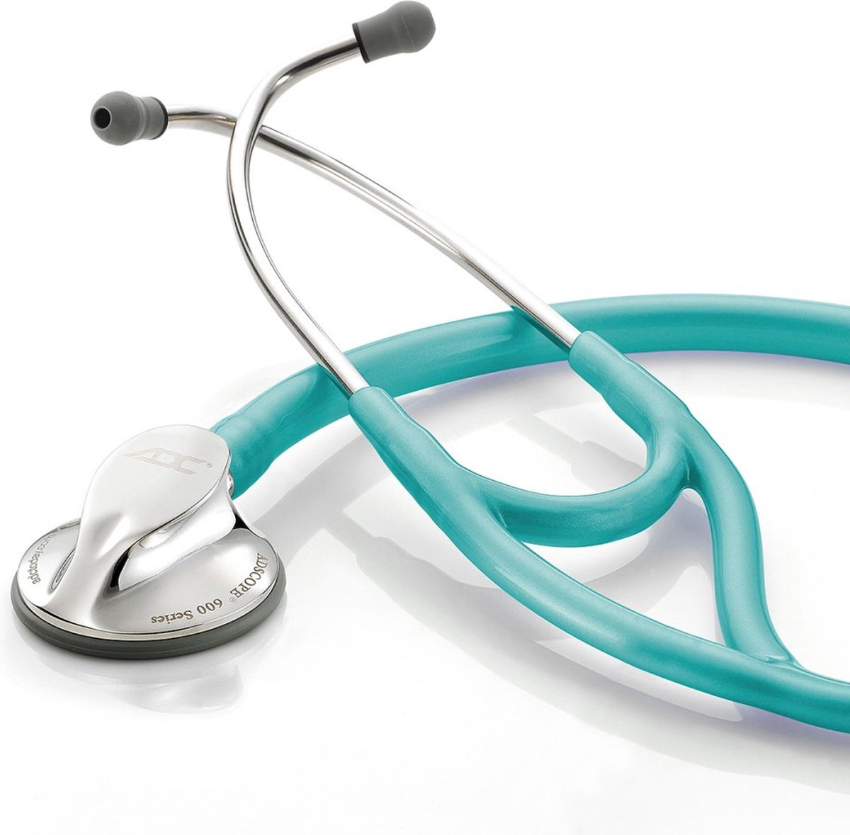 Adscope® 600 Platinum Cardiology Stethoscoop Metallic Caribbean