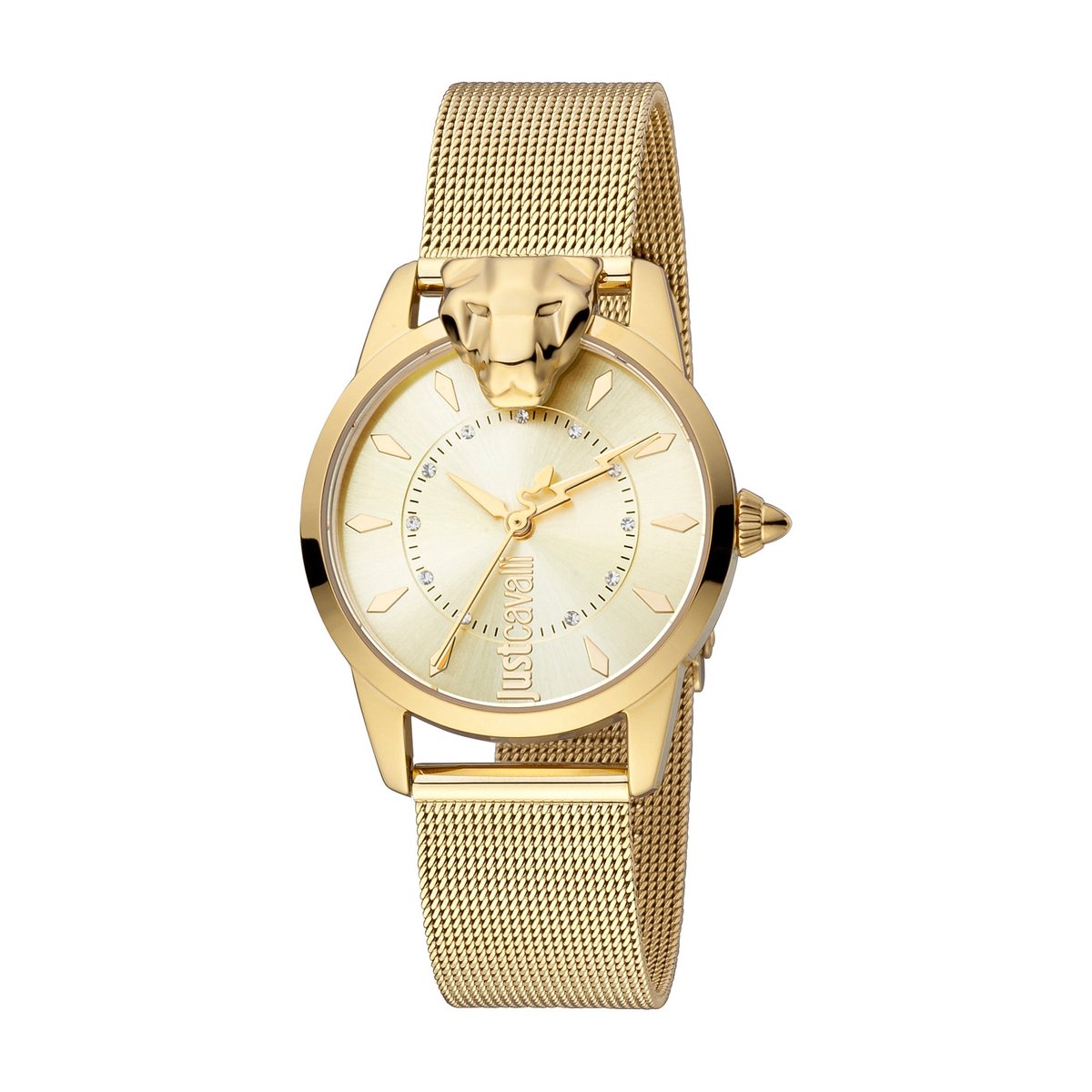 Just Cavalli Damen-Uhren Analog Quarz One Size Gold 32019809