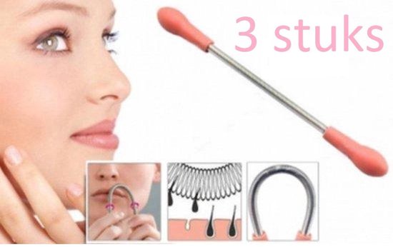 3 stuks - Dermarolling Epileerveer "Smooth Skin".LET OP 3 stuks verpakking.