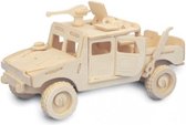 Bouwpakket 3D Puzzel Hummer- hout