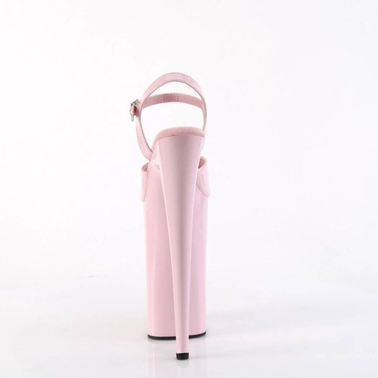 Sandales à bride cheville Pleaser, chaussures de pole dance -42 chaussures- BEYOND-009 US 12 rose