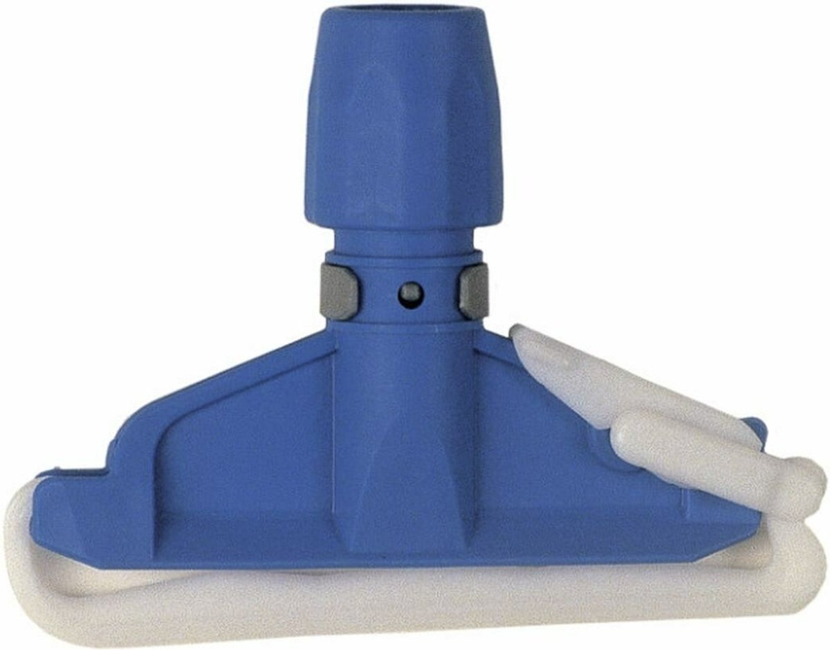 Mopklem voor dweilmop kunststof zwaar model blauw